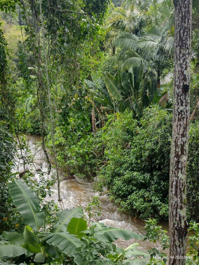 Hospedaria E Camping Quintal Do Mundo Лумиар Экстерьер фото