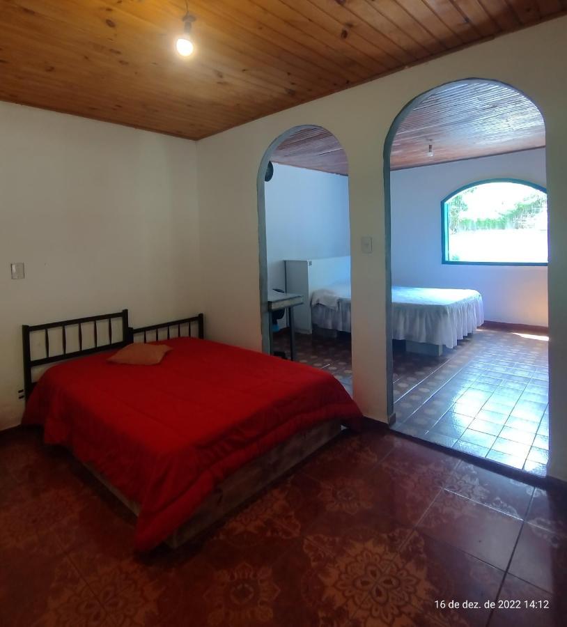 Hospedaria E Camping Quintal Do Mundo Лумиар Экстерьер фото